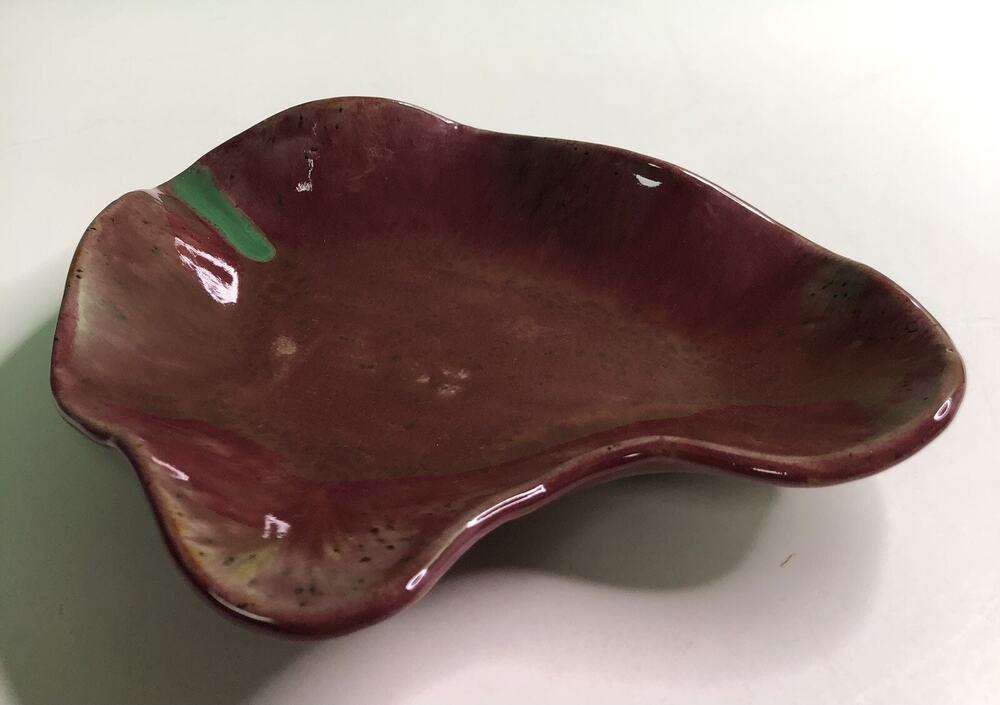Rare Vintage Pinewood Pottery ASHTRAY TRINKET TRAY By EDITH HARWELL Fairhope AL